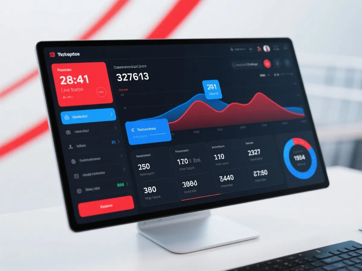 Real-time racing draw dashboard