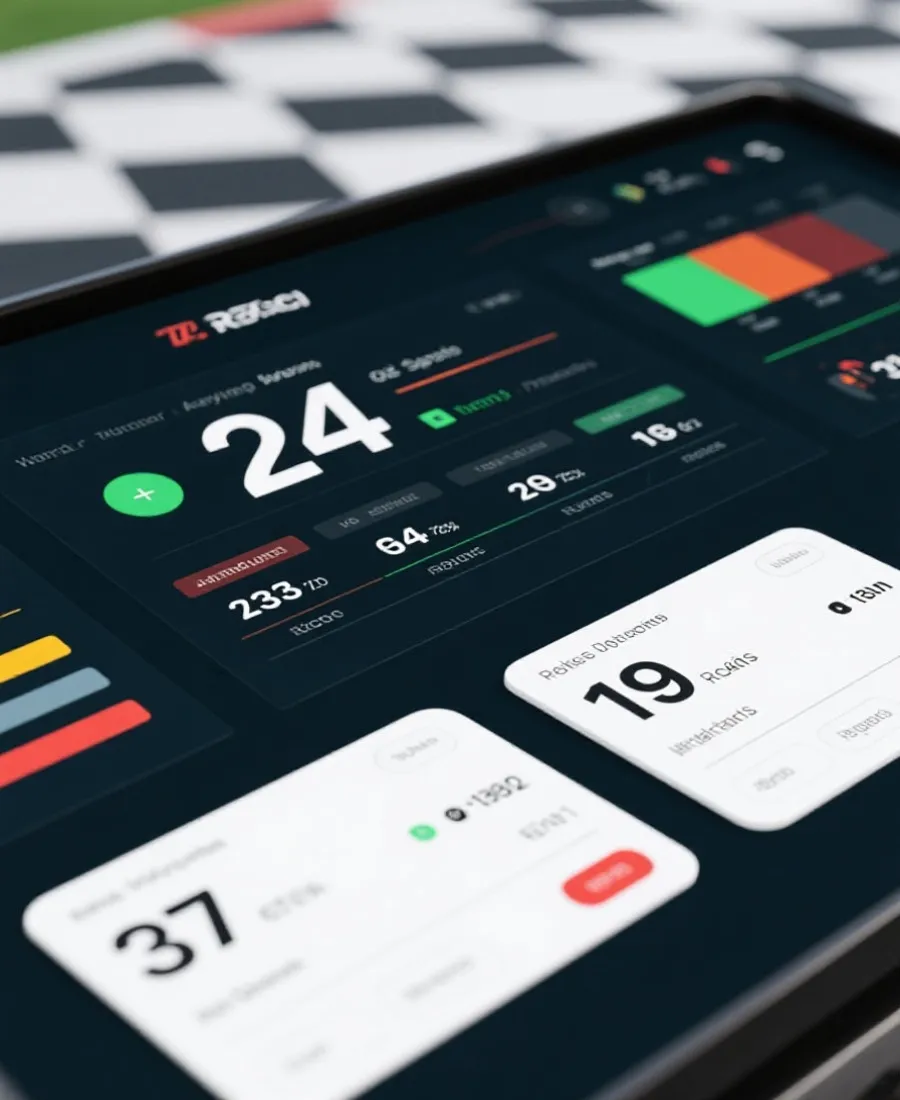 Fast results dashboard illustration