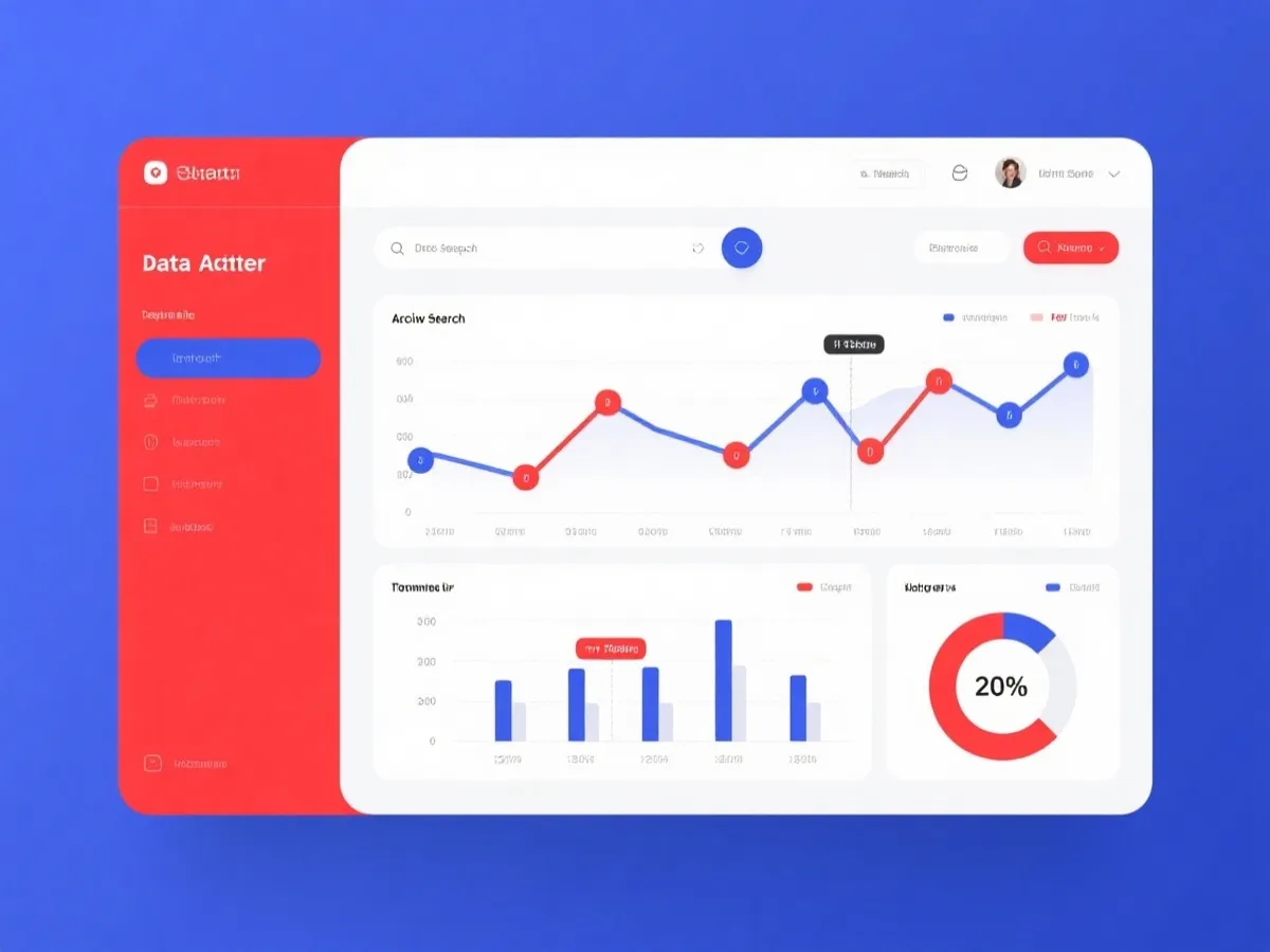 Historical archive dashboard preview